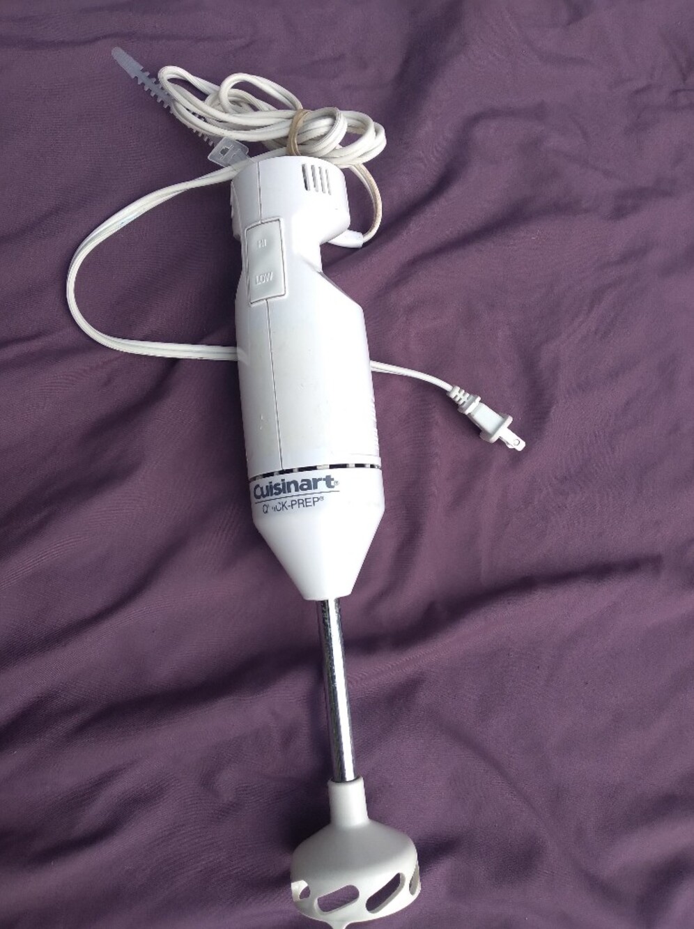 Cuisinart White Corded Hand Blender